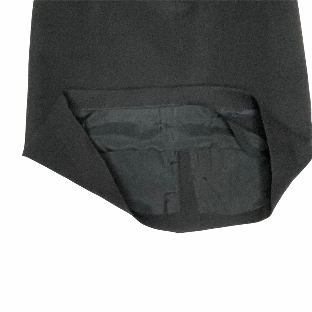 Vintage Christian Dior Charcoal Gray Pencil Skirt - Picture 9 of 15